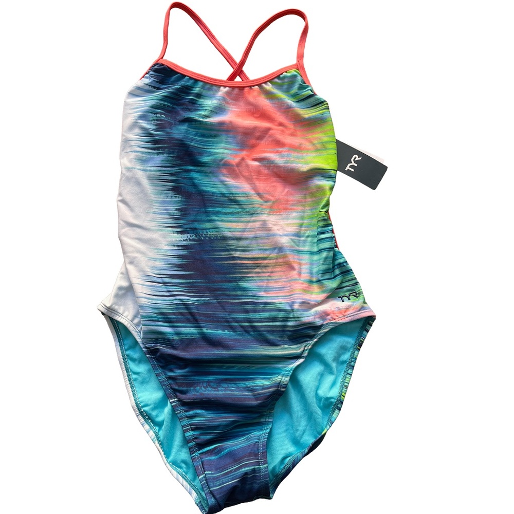 TYR Women’s One-Piece Swimsuit | Bravura Fit | Size L (36) | NWT